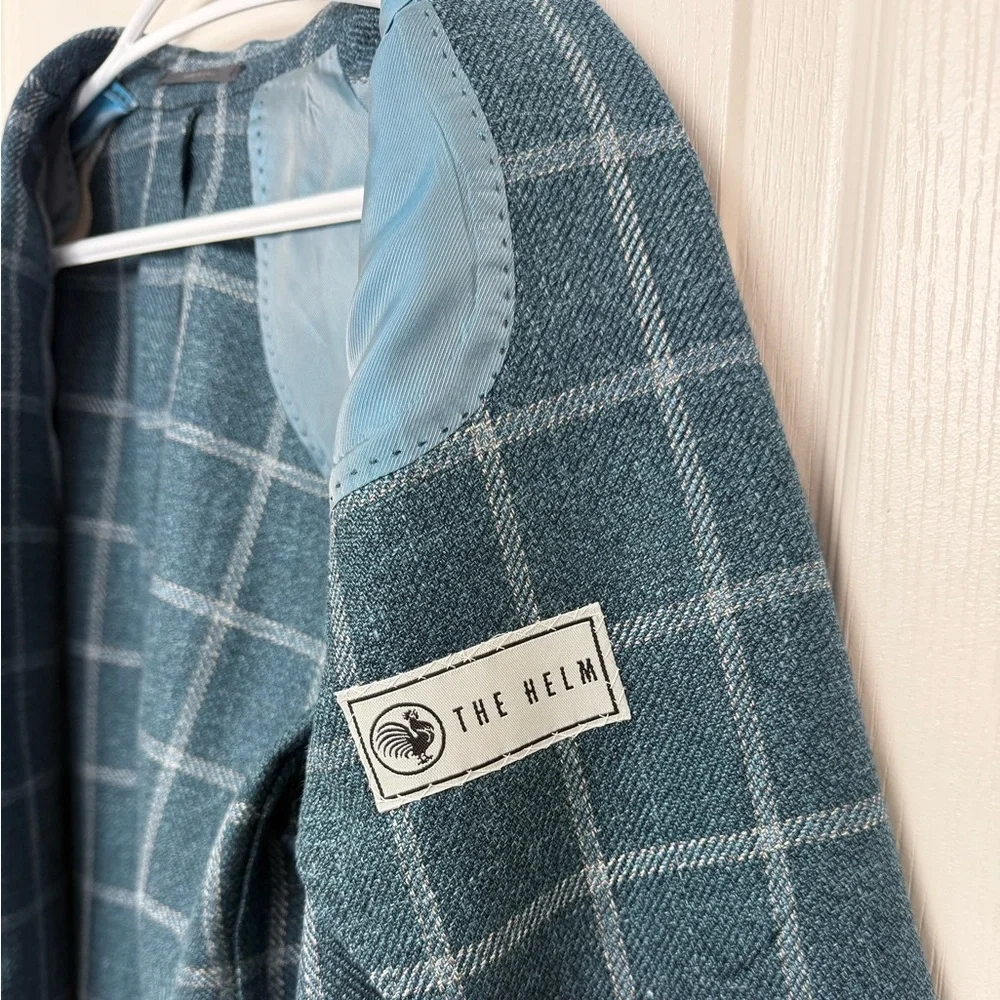 SOLD Pal Zileri Wool Silk Linen Blazer Sport Coat IT 50 = US 40 Made in Italy - Picture 10 of 11